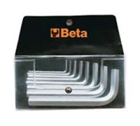 Set Serie 8 Chiavi Maschio Esagonale Cromate 2-10mm - Beta 96/B8