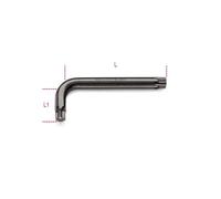 Beta 97TX 60 - Chiavi maschio piegateper viti con impronta Torx,brunite
