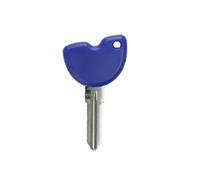 Chiavi non tagliate di ricambio for moto adatte for 3VTE Fly 125 200 250 300 GTV LXV150 GTV250 GTS GTS250 GTS300 Chiave vuota(BLUE)