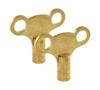 Chiavi Per Sfiatamento Radiatori- 3.5x3,9x0,9 Cm Chiave Radiatore In Metallo Strumento, 2 Pezzi Chiave Per Sfiato Aria Della Valvola | Antiscivolo Accessorii Per Nave Crociera Auto Commerciale