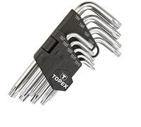 Chiavi Resistant-Torx In Custodia Di Plastica. Misure : Mm T10-15-20-25-27-30-40-45-50.