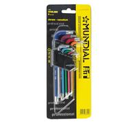 CHIAVI TORX LUNGHE IN SERIE (T10-T50) 9 pezzi