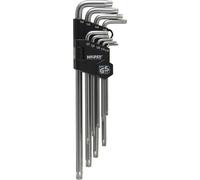 CHIAVI TORX MASCHIO LUNGHE IN SERIE MAURER PLUS 9PZ - CF. BLISTER