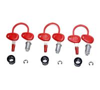 CHIAVI VALIGIE Z228 (KIT 3 PEZZI) CON BOCCOLA GIVI