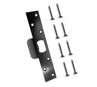 Chiavistelli per porte in acciaio inossidabile Piastra di sicurezza con doppie piastre in acciaio per porte Piastra posteriore spessa in acciaio inossidabile resistente Piastra di sicurezza per