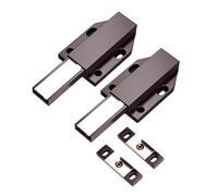 Chiavistelli portatili robusti da aprire a pressione, confezione da 2 pezzi per cucine e bagni moderni, accessori in colori eleganti