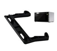 Chiavistello a gancio per porta a microonde - 9,1 x 6,3 cm, ricambio universale | Robusto lucchetto in PP - Design facile da montare per la maggior parte dei microonde, garantisce un funzionamento