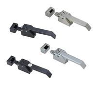 Chiavistello a levetta XK305 con chiusura a compressione, maniglia a leva per armadio, 1 pezzo(XK305-1B)