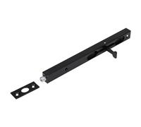 Chiavistello a scatto nero 220 x 20 x 15 mm - Al pezzo