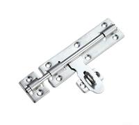 Chiavistello a scorrimento in acciaio inossidabile ispessito per porte da giardino e capannoni, con funzione antifurto e anti leva che fornisce una chiusura sicura (20,3 cm)