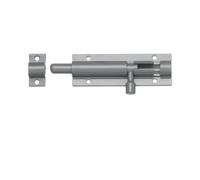 Chiavistello Compatibile Con Parti Del Cancello In Lega Di Alluminio | Dimensioni Da 2-8 Pollici. Chiavistello A Barilotto In Lega Di Alluminio Nero/argento. Adatta Cancelli/porte.(GRAY,4 inch)