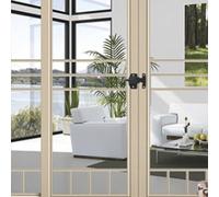 Chiavistello di ricambio per griglie PitBoss Pro, in ferro resistente, 57,5 x 33,5 mm, nero, compatibile con Elec