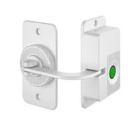 Chiavistello di sicurezza per porte e armadietti e cassetti, in acciaio ABS | 0,5 secondi con un solo tocco, mantenendo i curiosi poco lontano da aree pericolose.