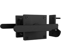 Chiavistello doppio per cancelli in legno, serratura automatica utilizzabile su entrambi i lati, chiusura del cancello - ideale per chiudere cancelli e porte da giardino, chiavistello da giardino