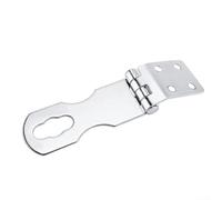 Chiavistello girevole in acciaio inossidabile con resistenza per il bloccaggio sicuro di porte, armadi e attrezzi marini (93 x 28 mm)