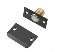 Chiavistello magnetico in ottone con retrazione regolabile per una chiusura sicura e silenziosa sulle porte interne (nero)