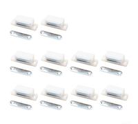 Chiavistello magnetico resistente per porte, 2/5/10 pezzi, per mobili, armadi e armadi, che forniscono una chiusura sicura delle porte (10 pezzi)