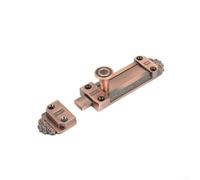 Chiavistello manuale in lega di zinco solido con barra scorrevole e pomello, per porte in legno e applicazioni di sicurezza di stoccaggio (rame)
