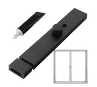 Chiavistello multiuso per porta, di blocco scorrevole, chiusura di sicurezza con facile, chiusura interna con corpo in metallo solido, hardware per porte di lunga durata, vita sicura per le