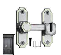 Chiavistello per cancello, chiusura per porta del fienile, resistente, strumento hardware per cancelli, garage, finestre, armadietti e cassetti
