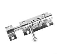 Chiavistello per cancello in acciaio inox 201 per porte scorrevoli, finestre e recinzioni con compatibilità con lucchetto