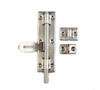 Chiavistello per cancello in acciaio inox con bullone scorrevole per una maggiore sicurezza su recinzioni e applicazioni in garage (20,3 cm)
