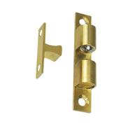 Chiavistello per porta a doppia , tensione regolabile, chiusura a per armadio, porta, libreria, cassetto in bagno, chiusura a per porta armadio