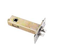 Chiavistello per porta, in acciaio inox, 2 pezzi, per porte a leva (forchetta 70 mm)