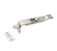 Chiavistello per Porta in Legno 1Pcs 4/6Inch Stainless Steel Hidden Door Bolt Security Guard Latch Sliding Lock Bathroom(4 inch)