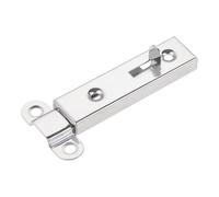 Chiavistello per Porta in Legno 1Pcs Door Window Security Bolt Lock Latch Home Hardware with Screws 61 * 16mm Metal Silver