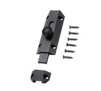 Chiavistello scorrevole Hardware in rame montato per porta Set con piastra di custode e viti per porte della stanza e armadio uso montato bullone scorrevole di ricambio piastra di sicurezza hardware