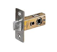 Chiavistello tubolare a mortasa da 30 mm per linguetta, per maniglia a molla, porta bagno