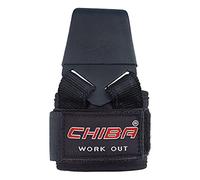 Chiba 628, Lifting Straps Powerhook Unisex - Adulto, Black, Taglia Unica