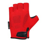 Chiba BioXCell Comfort 2026 - Guanti corti da ciclismo, colore: Rosso