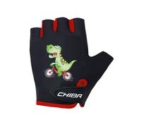 Chiba Cool - guanti ciclismo - bambini L (6) Black/Red junior