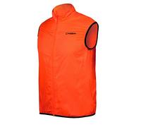 Chiba Unisex Windblocker Safety Gilet Neon Orange M