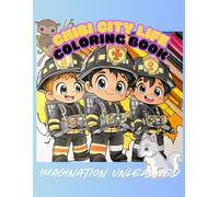 Chibi City Life: A Coloring Book
