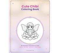 Chibi Coloring Book: A Fun Activity Book for Kids Who Love Anime, Fantasy and Cute Characters