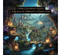 Chibi coloring Quest: A Realm of Vibrant Characters: Chibi fantasy coloring book