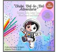 Chibi Dot-to-Dot Adventure: Connect, Color, Letter Trace, Word Search and Riddle!
