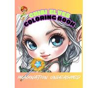 Chibi Elves Coloring Book