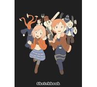Chibi Evil Sketchbook: Blank Pages, 110 pages, White paper, Sketch, Doodle and Draw
