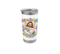 Chibi God - Satana È Impegnato, Posso Aiutarti? - Umorismo Bicchiere termico in acciaio inox doppia parete