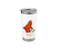 Chibi Godzilla colpisce ancora Bicchiere termico in acciaio inox doppia parete