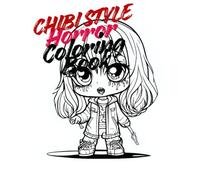 Chibi Horror Coloring Book