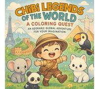 Chibi Legends of the World: A coloring quest - An adorable global adventure for your imagination