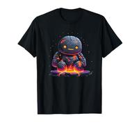 Chibi Magma Golem Pietra Lavica Elemental Buddy Maglietta