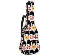 Chibi Maruko Chan - Borsa per chitarra elettrica con cerniera, impermeabile, per basso, acustica e classica