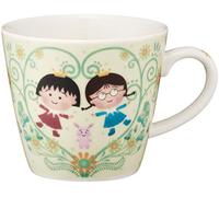 Chibi Maruko-chan Face Mug Grassland by Kanesho Touki