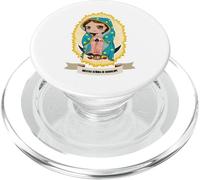 Chibi Our Lady Virgen De Guadalupe Saint Virgin Mary PopSockets PopGrip per MagSafe